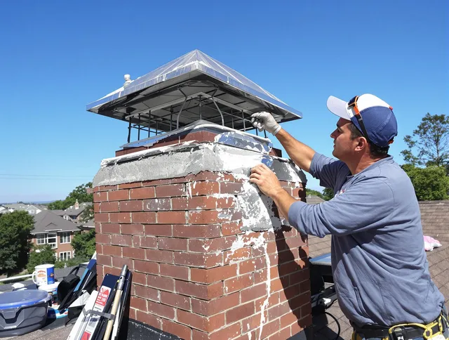 Chimney Crown Services service in Winthrop, MA